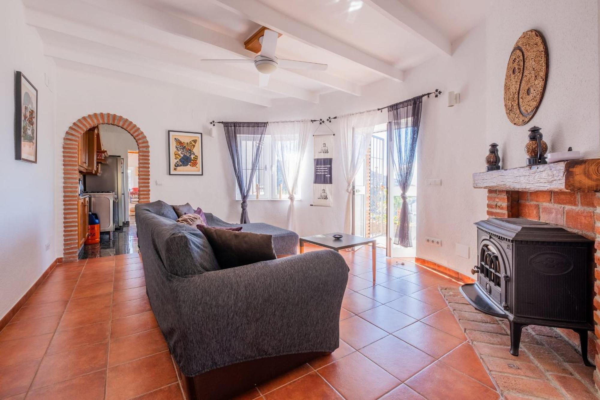 Casa La Siesta - Villa with private pool&fabulous sea views Málaga Esterno foto