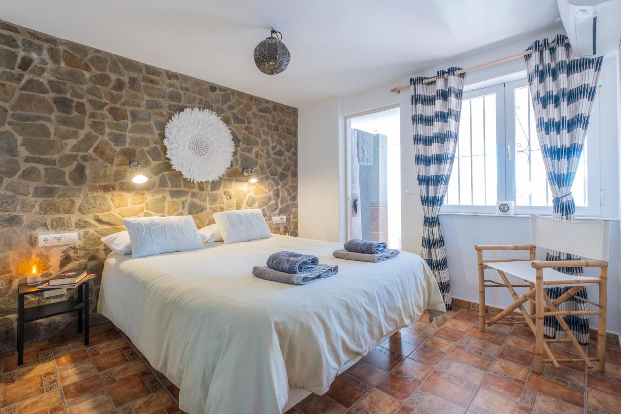Casa La Siesta - Villa with private pool&fabulous sea views Málaga Esterno foto