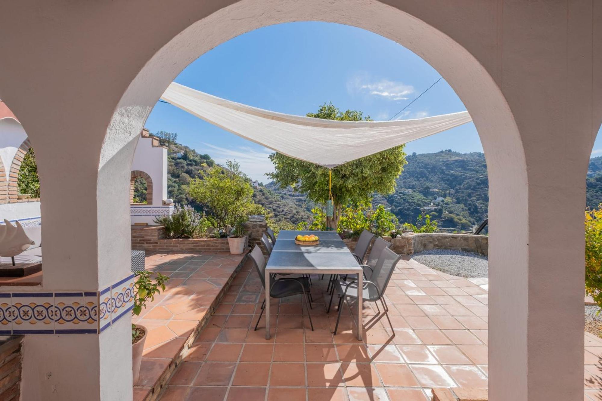 Casa La Siesta - Villa with private pool&fabulous sea views Málaga Esterno foto