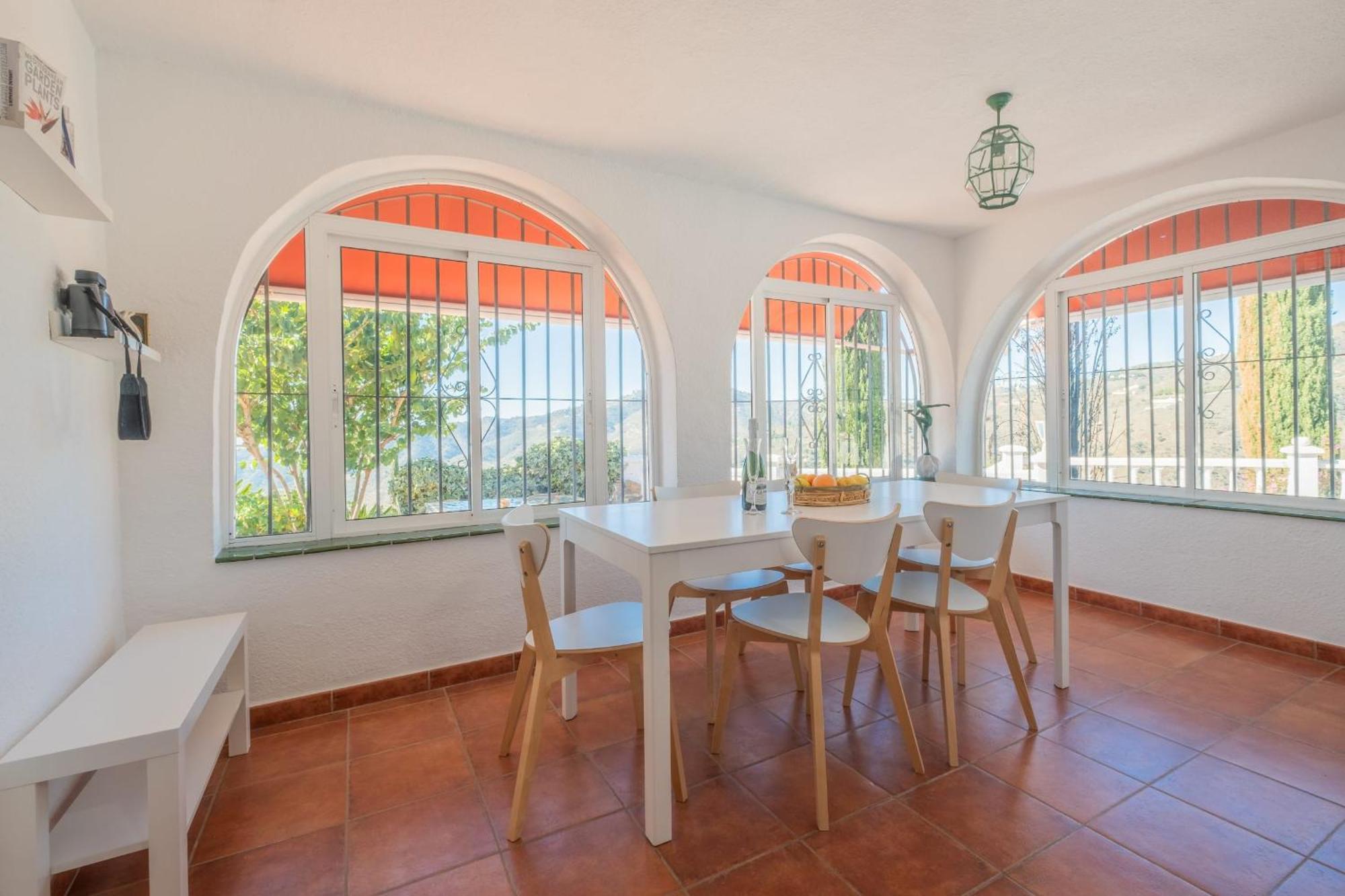 Casa La Siesta - Villa with private pool&fabulous sea views Málaga Esterno foto